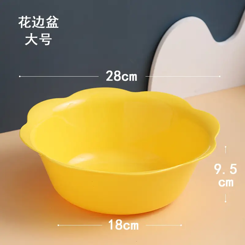 White Floral Kitchen Dish with 27.5cm Base - Image 12