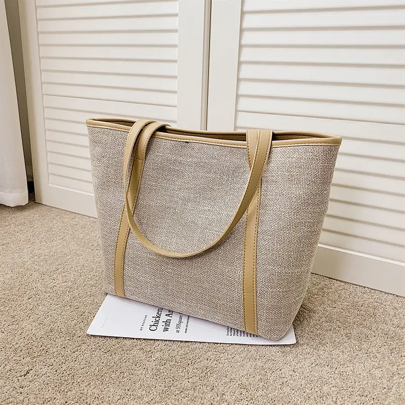 Large Capacity Canvas Tote Bag for Women - Image 2