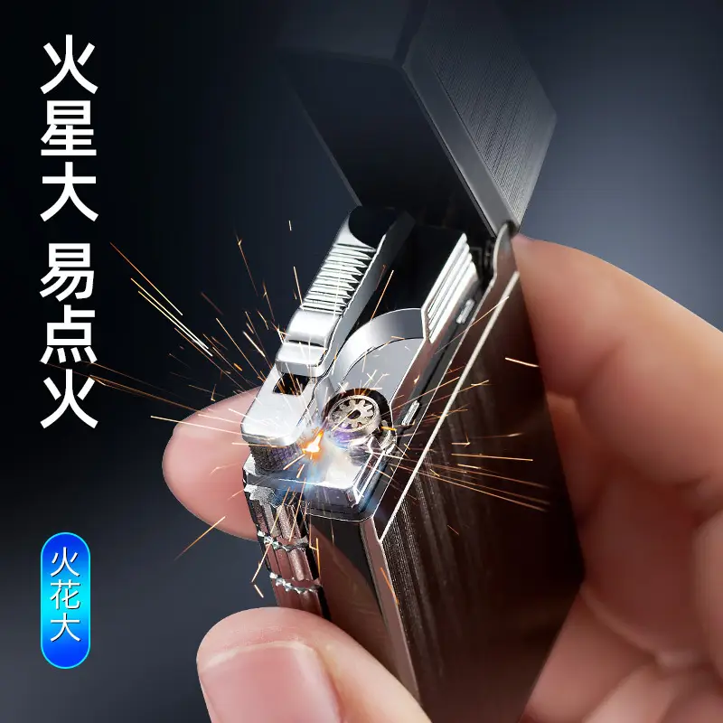 MF1806 Side Rubbing Wheel Lighter with Anti-Stick Design - Image 7