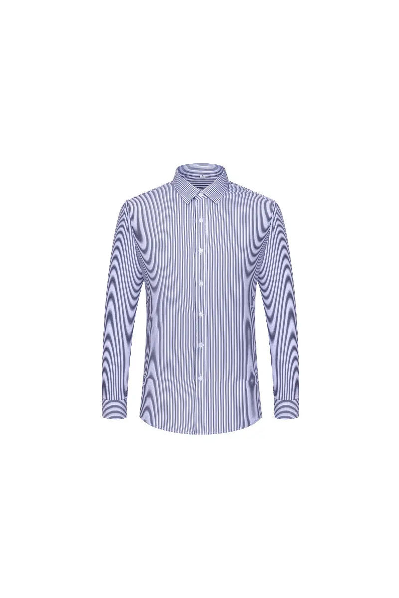 Men's Bamboo Fiber Long-Sleeve Shirt Grey — feature 23