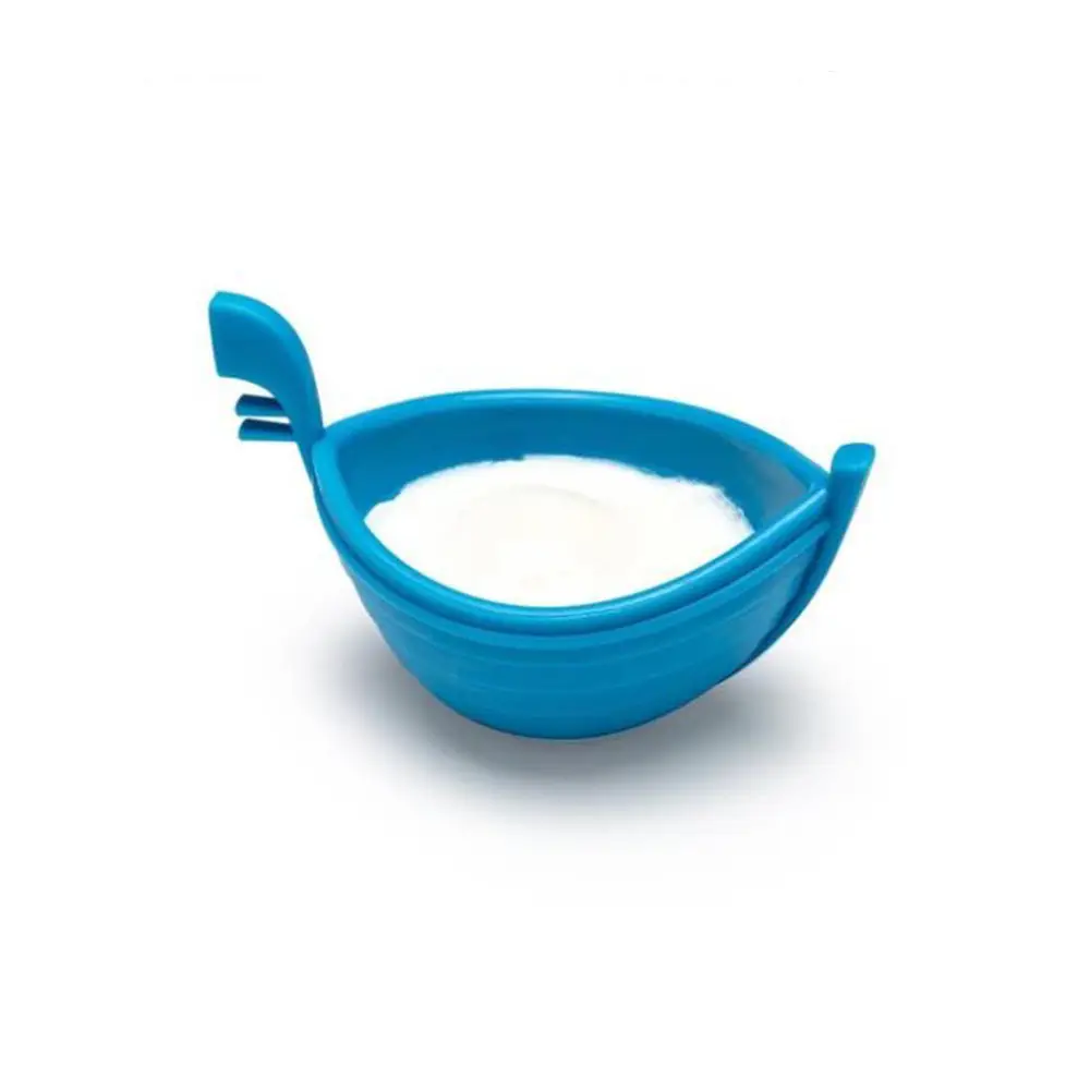 Blue Silicone Egg Pochor for Cooking & Cooking Tools - Image 5