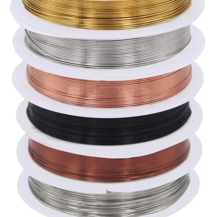 Copper Wire 6Pcs Color Retaining DIY Jewelry