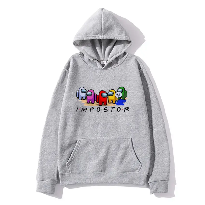 Pink Among Us Printed Hoodie for Men Women - Image 6