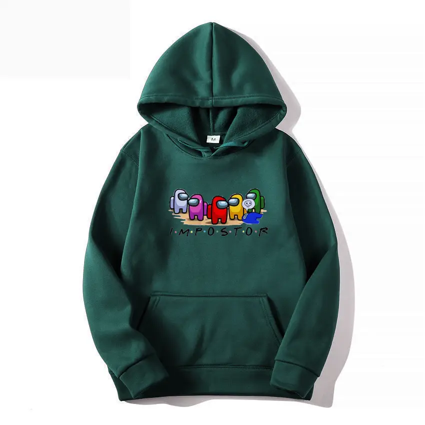 Pink Among Us Printed Hoodie for Men Women - Image 7