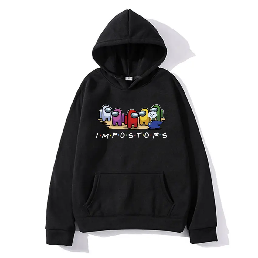 Pink Among Us Printed Hoodie for Men Women - Image 8