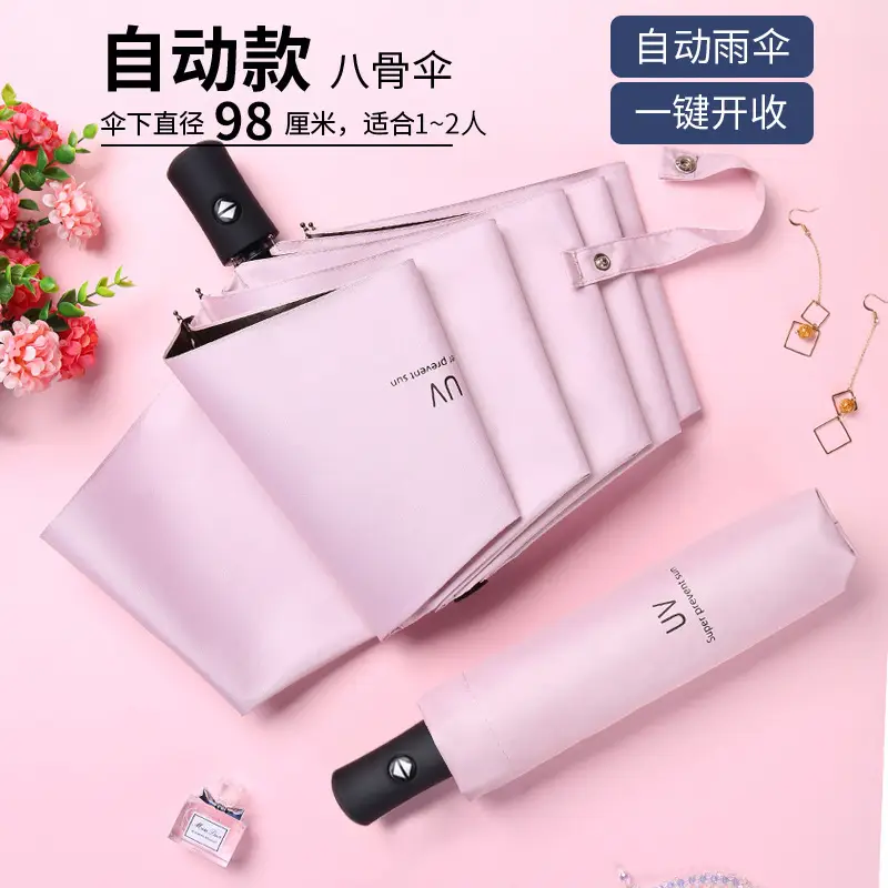 UV Sun Protection Automatic Umbrella for Men Women - Image 25