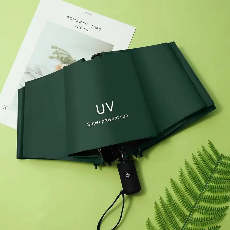 UV Sun Protection Automatic Umbrella for Men Women - Image 26