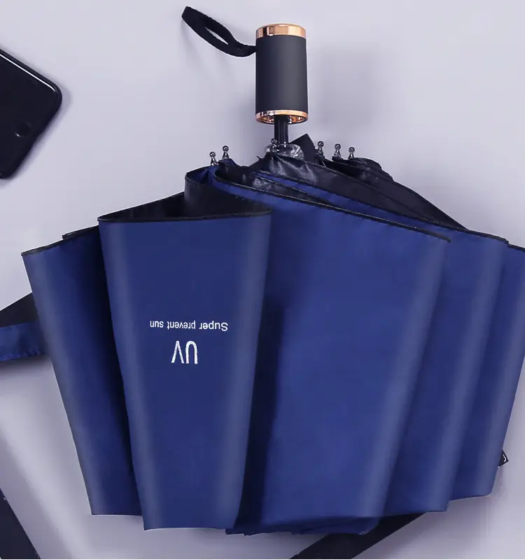 UV Sun Protection Automatic Umbrella for Men Women - Image 12