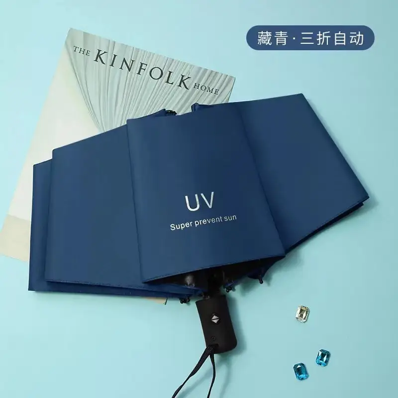 UV Sun Protection Automatic Umbrella for Men Women - Image 3