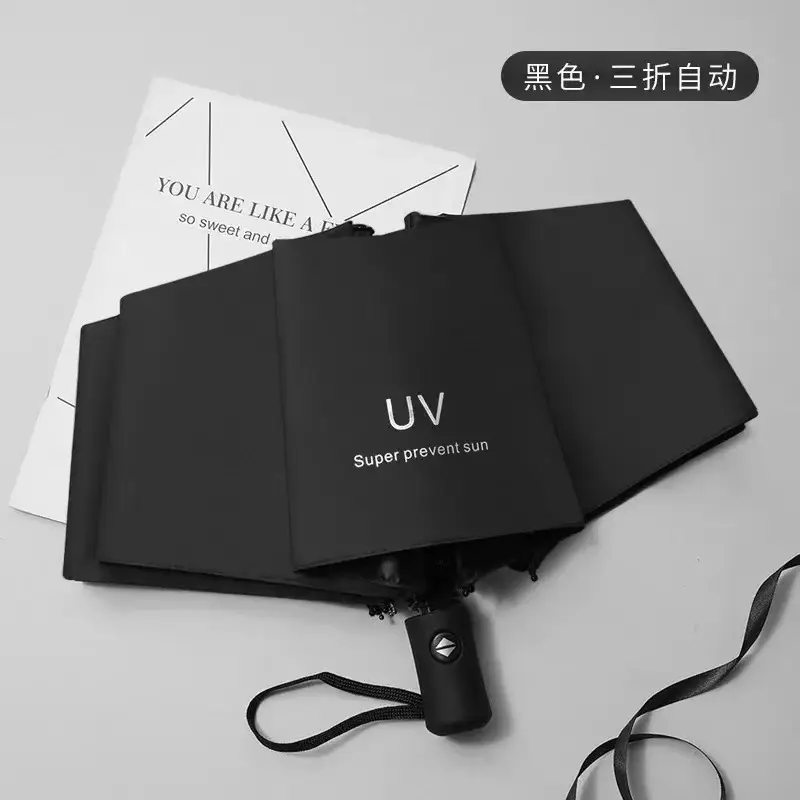 UV Sun Protection Automatic Umbrella for Men Women - Image 4