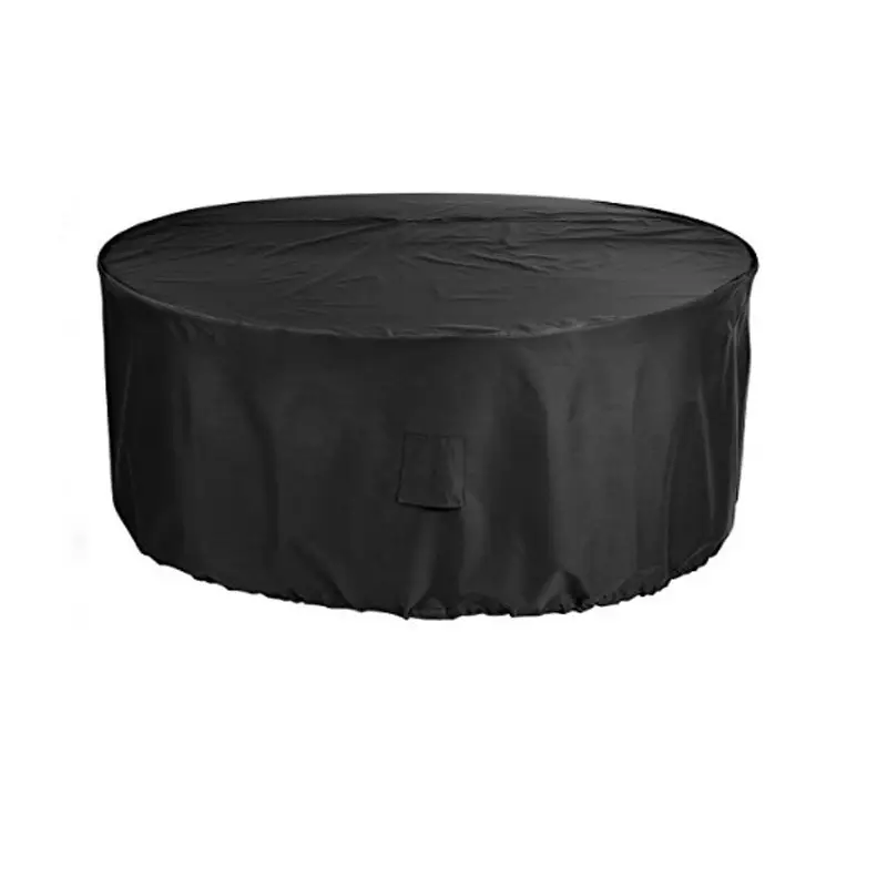 Outdoor Round Table Cover Waterproof Dustproof 210D Oxford - Image 2