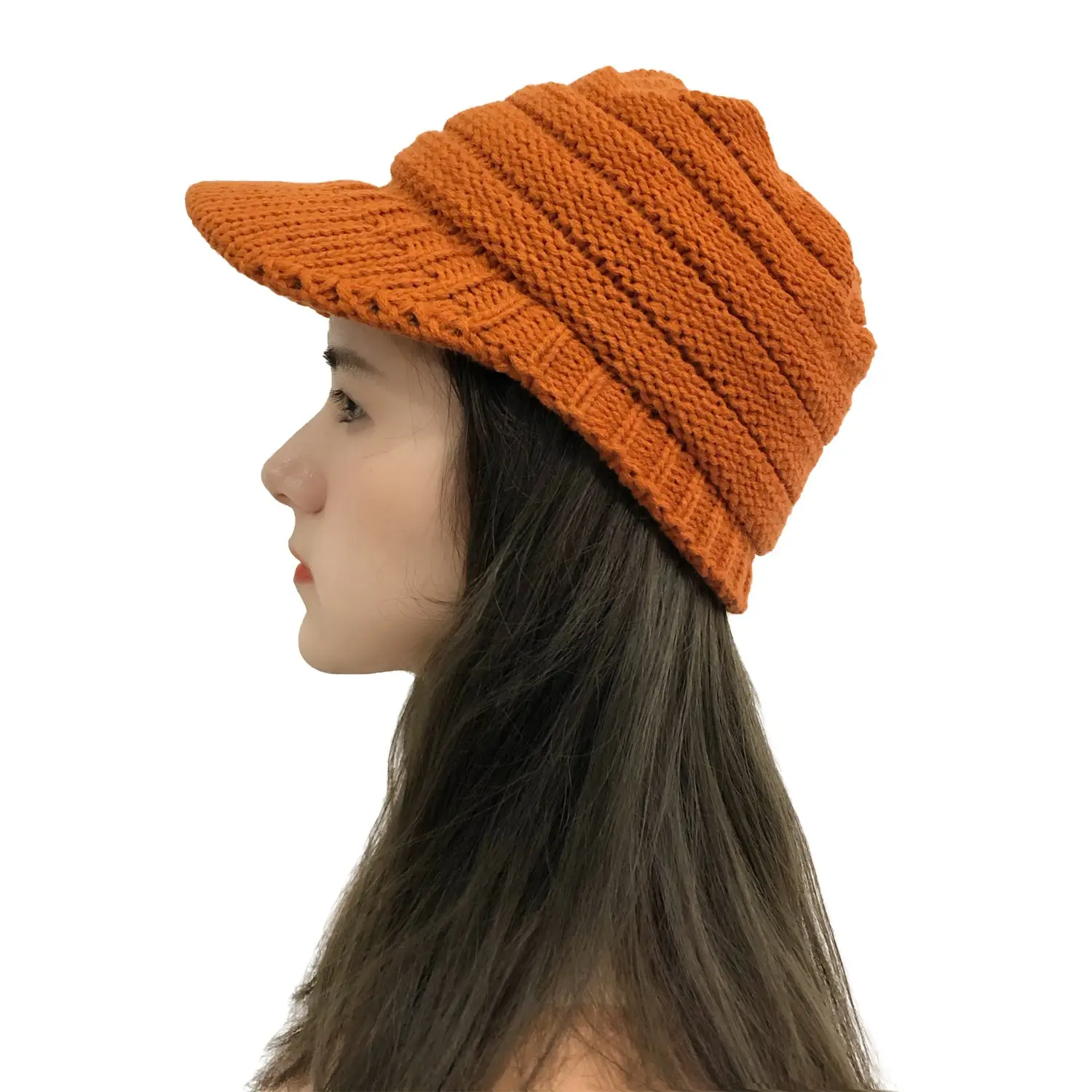Women Wool Neckwarmer Orange 2020 - Image 13
