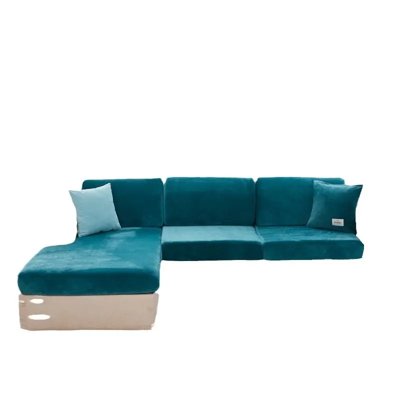Pink Elastic Sofa Cover for 4 Seater Sofa - Image 14
