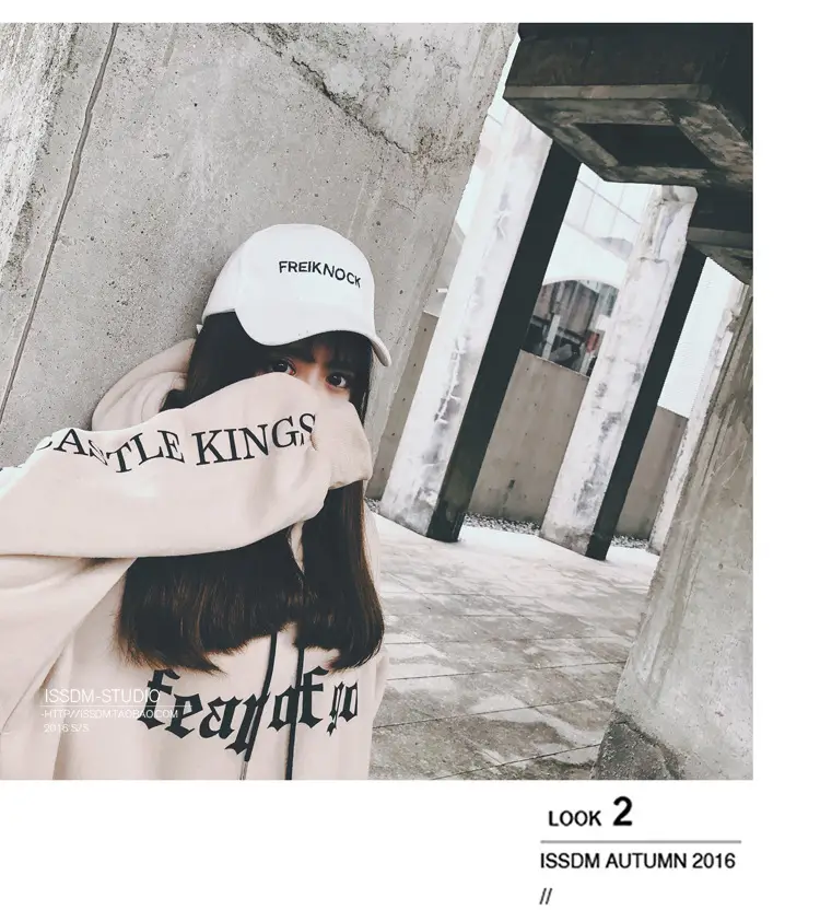Women Korean Style Fleece Lined Hooded Sweatshirt Beige — feature 27