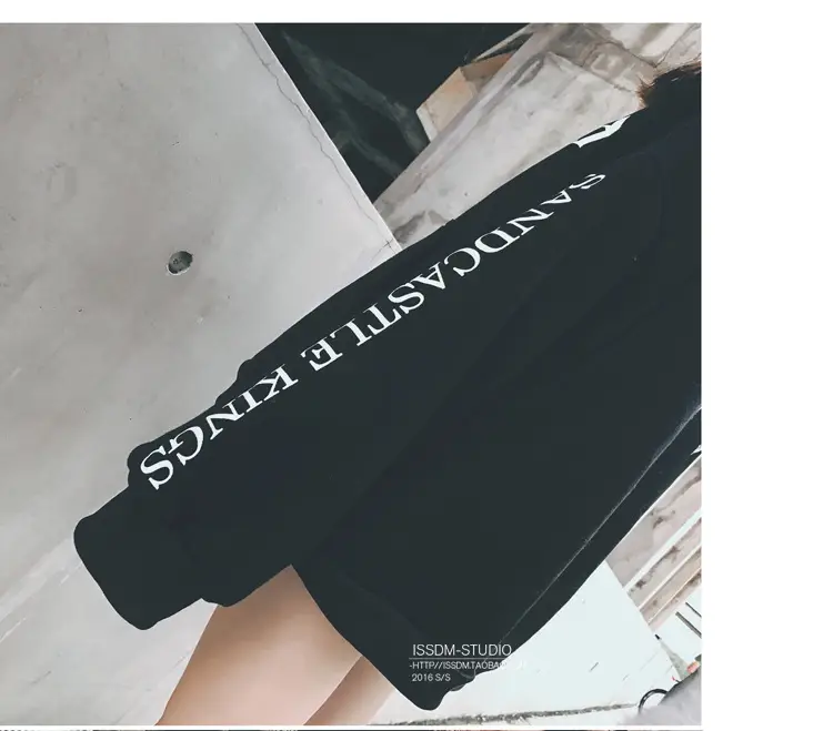 Women Korean Style Fleece Lined Hooded Sweatshirt Beige — feature 35