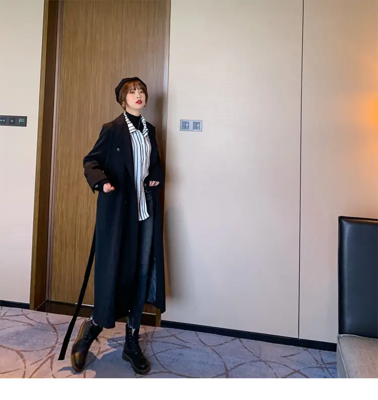 Women Half-Turtleneck Knit Sweater New Winter Layering — feature 16