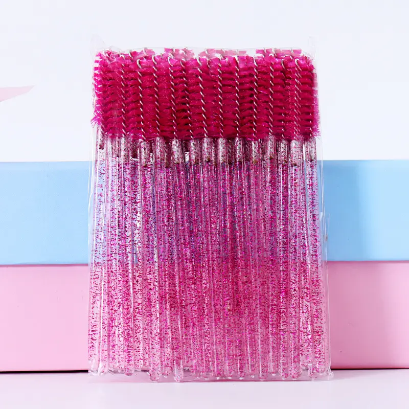 Crystal Rod Rose Red brush head