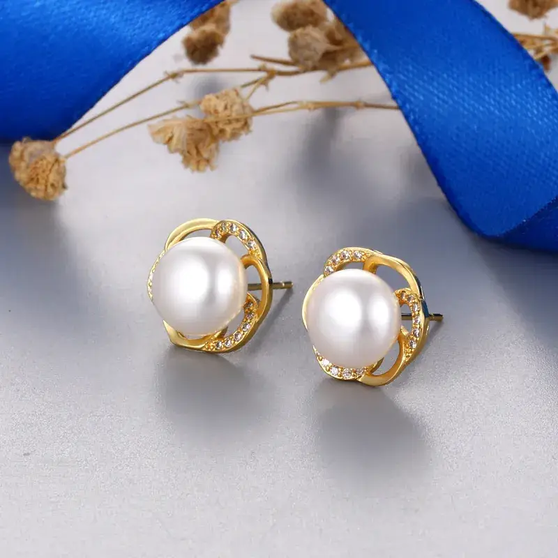 Korean Style Pearl Earrings for Women