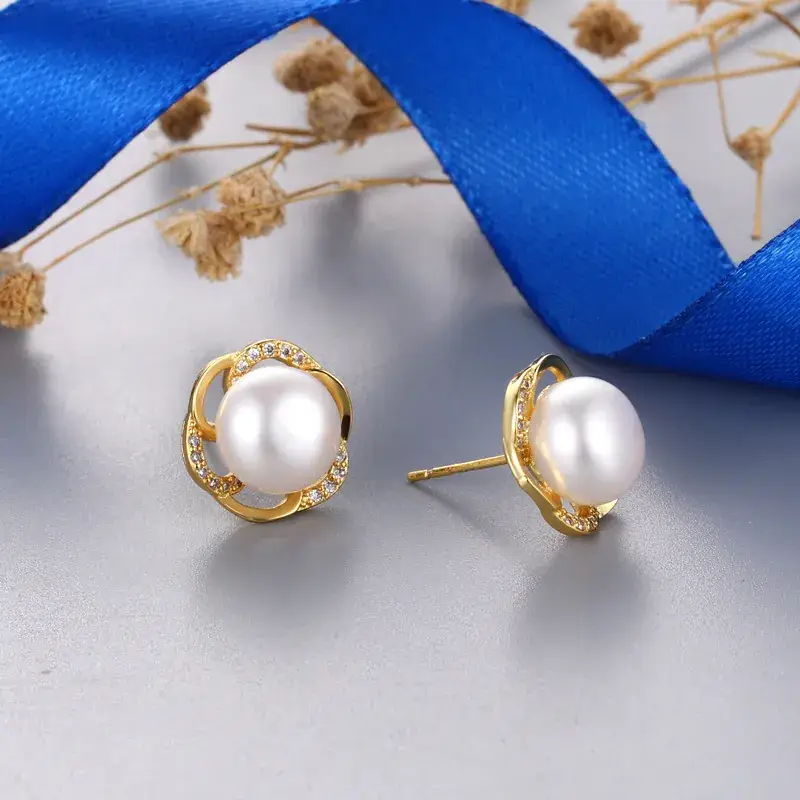 Korean Style Pearl Earrings for Women