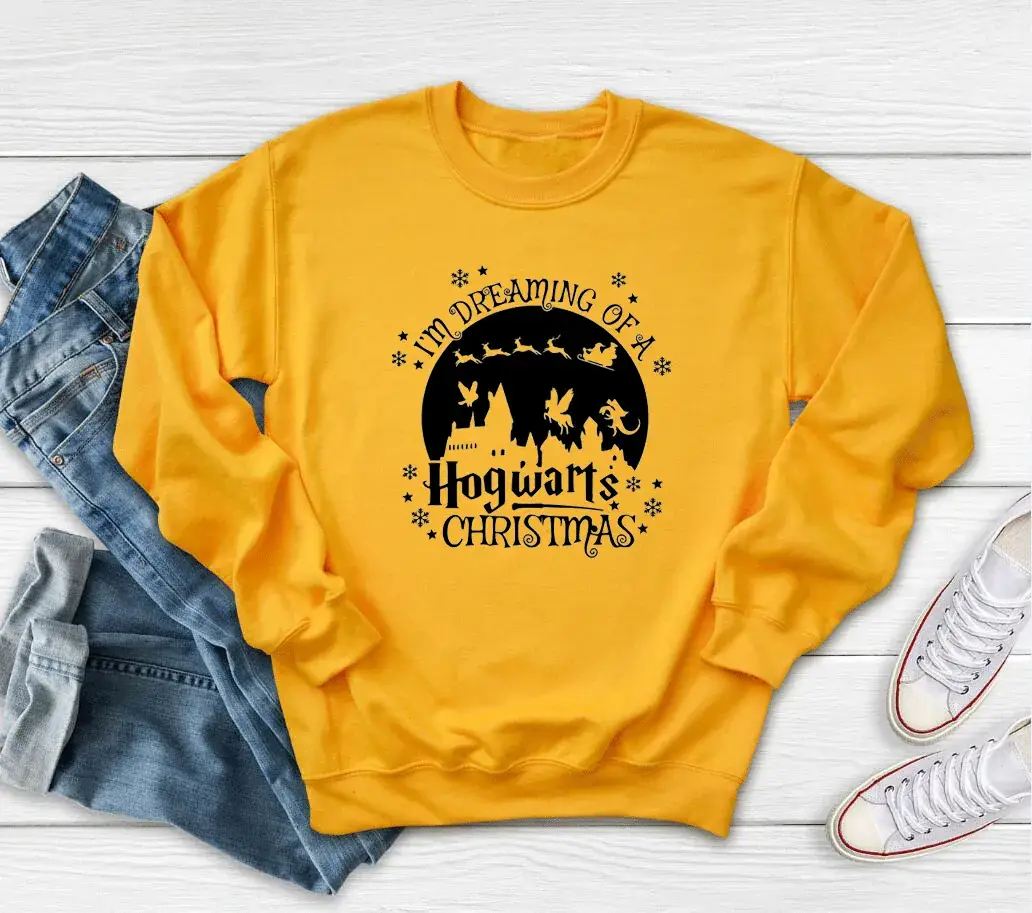 Pink Holiday Mugwear Sweatshirt with Christmas Design