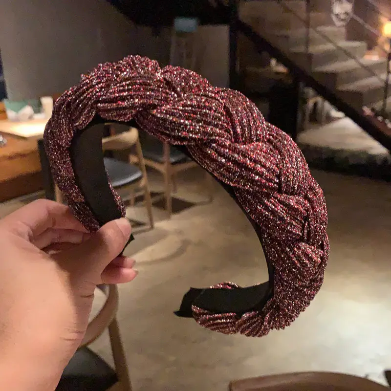 Colorful Braided Hair Hoop for Women — feature 10