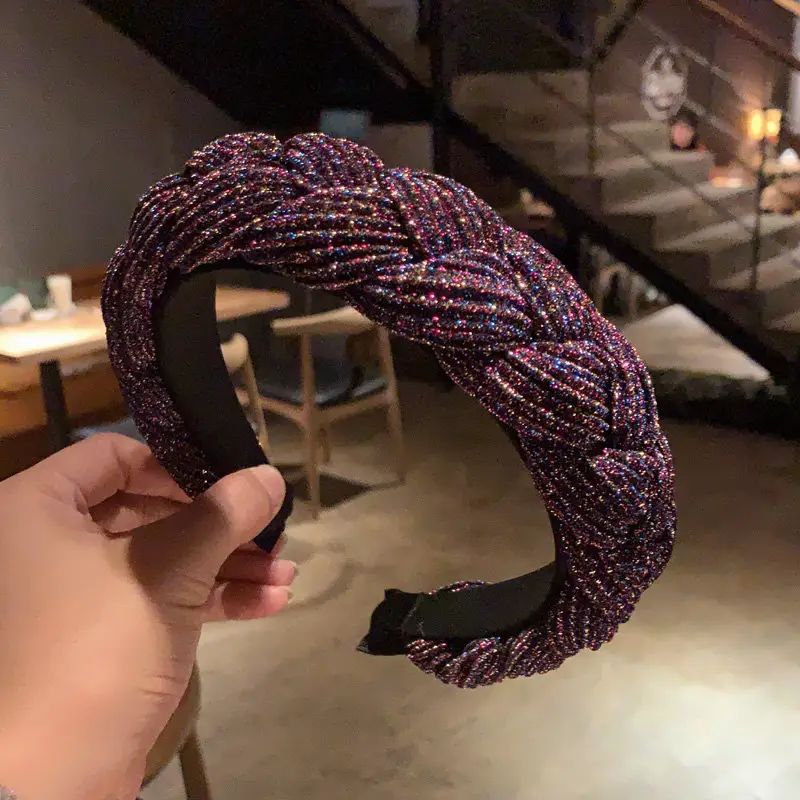 Colorful Braided Hair Hoop for Women — feature 7