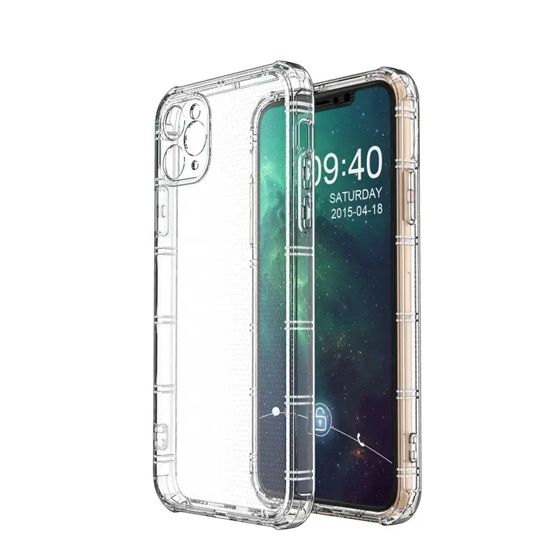 High Transparency Anti-Fall iPhone Case Four-Corner - Image 4