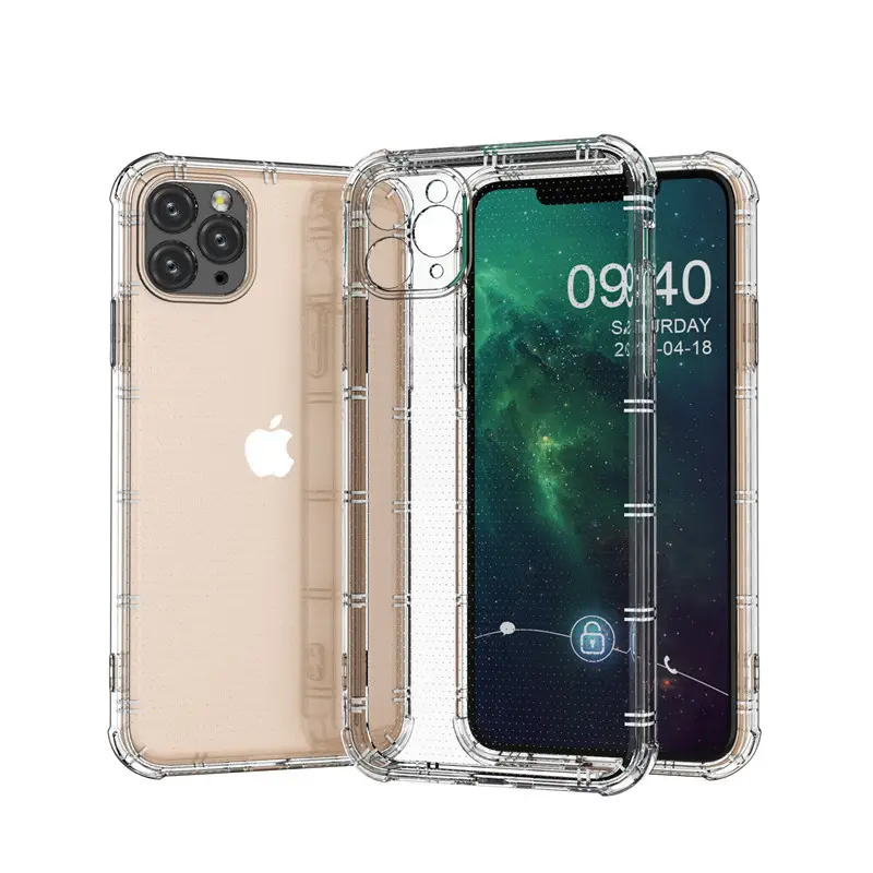 High Transparency Anti-Fall iPhone Case Four-Corner - Image 5