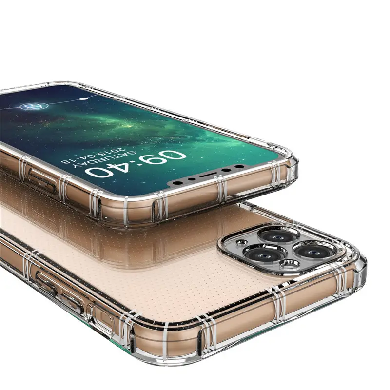 High Transparency Anti-Fall iPhone Case Four-Corner - Image 6