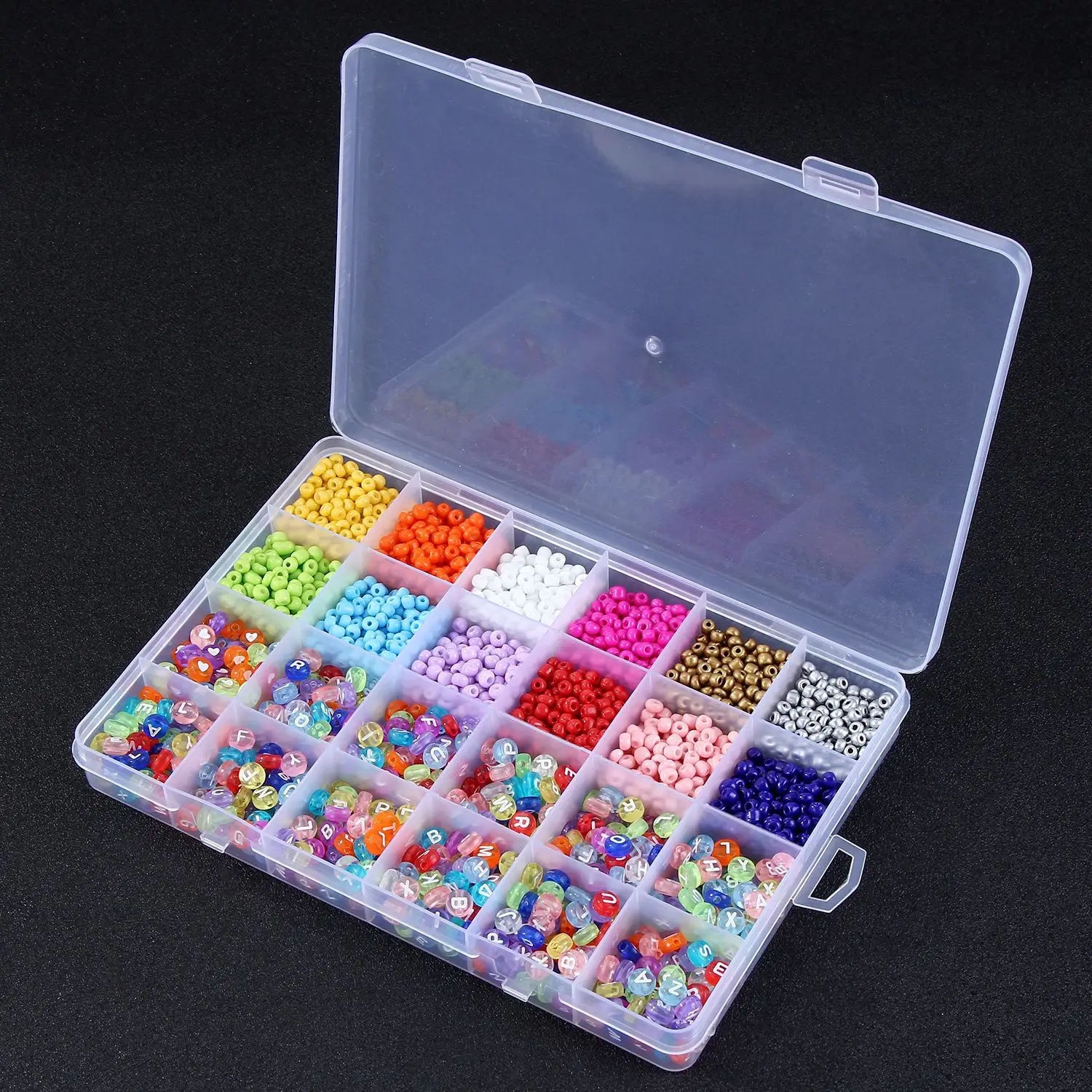 4mm Acrylic Letter Beads Set for DIY Bracelets - Image 11