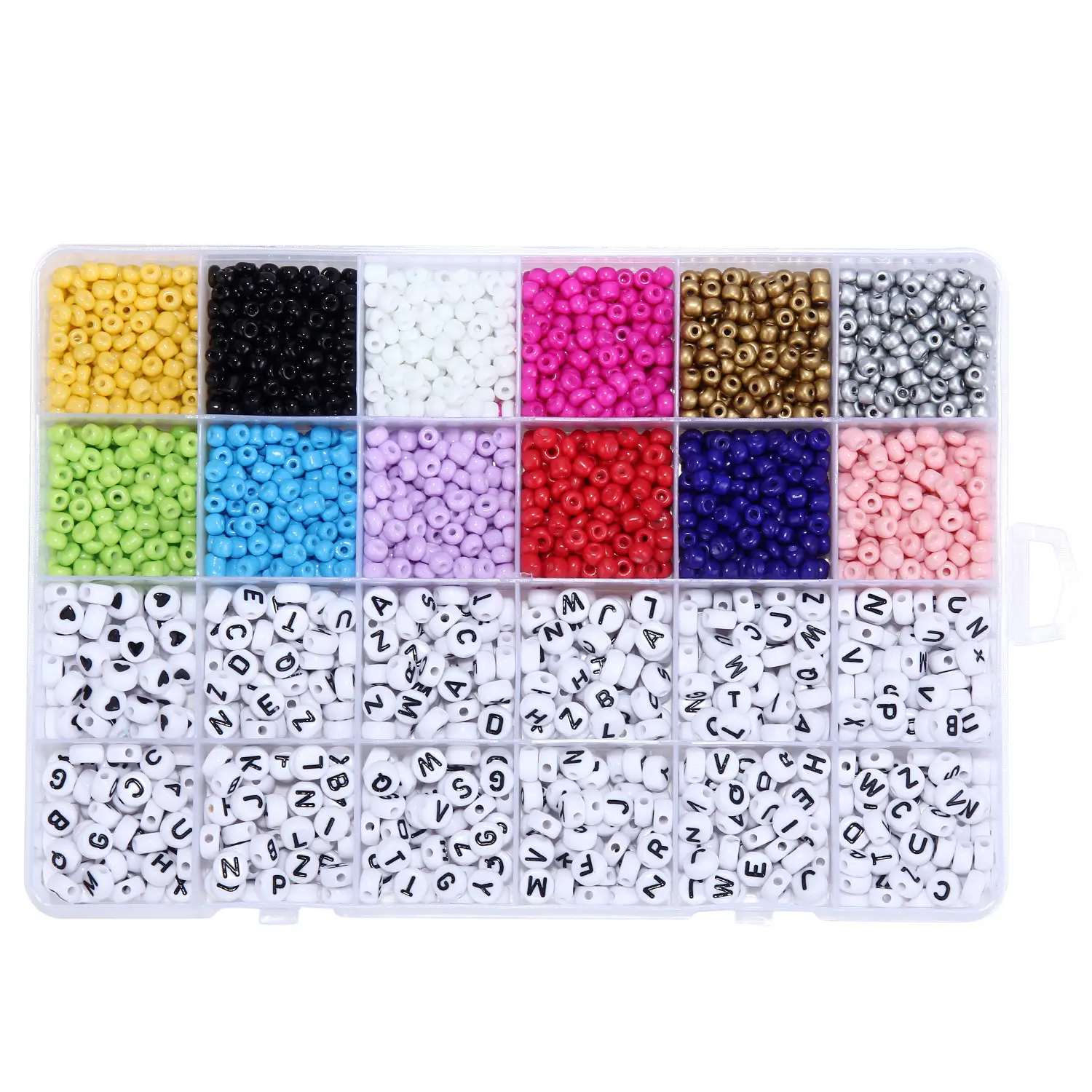 4mm Acrylic Letter Beads Set for DIY Bracelets - Image 7