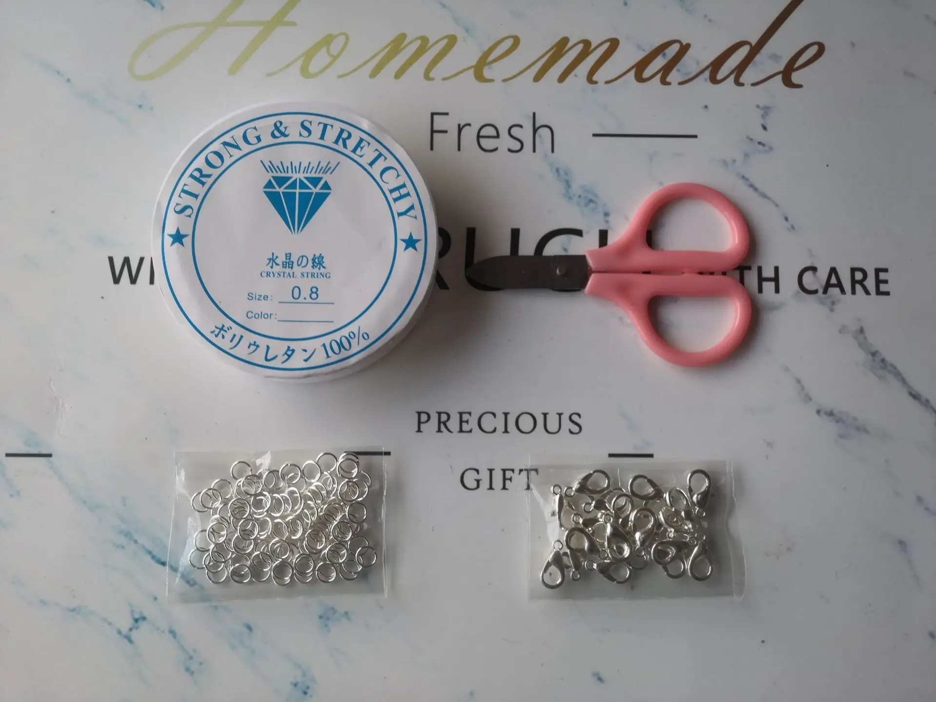 4mm Acrylic Letter Beads Set for DIY Bracelets - Image 9