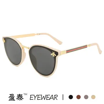 Orange Gold Pink Square Sunglasses Large Frame — feature 9