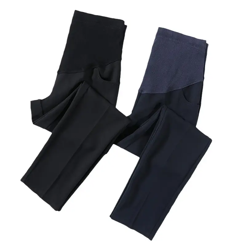 Women's Blue Straight-Pit Professional Suit Pants - Image 27