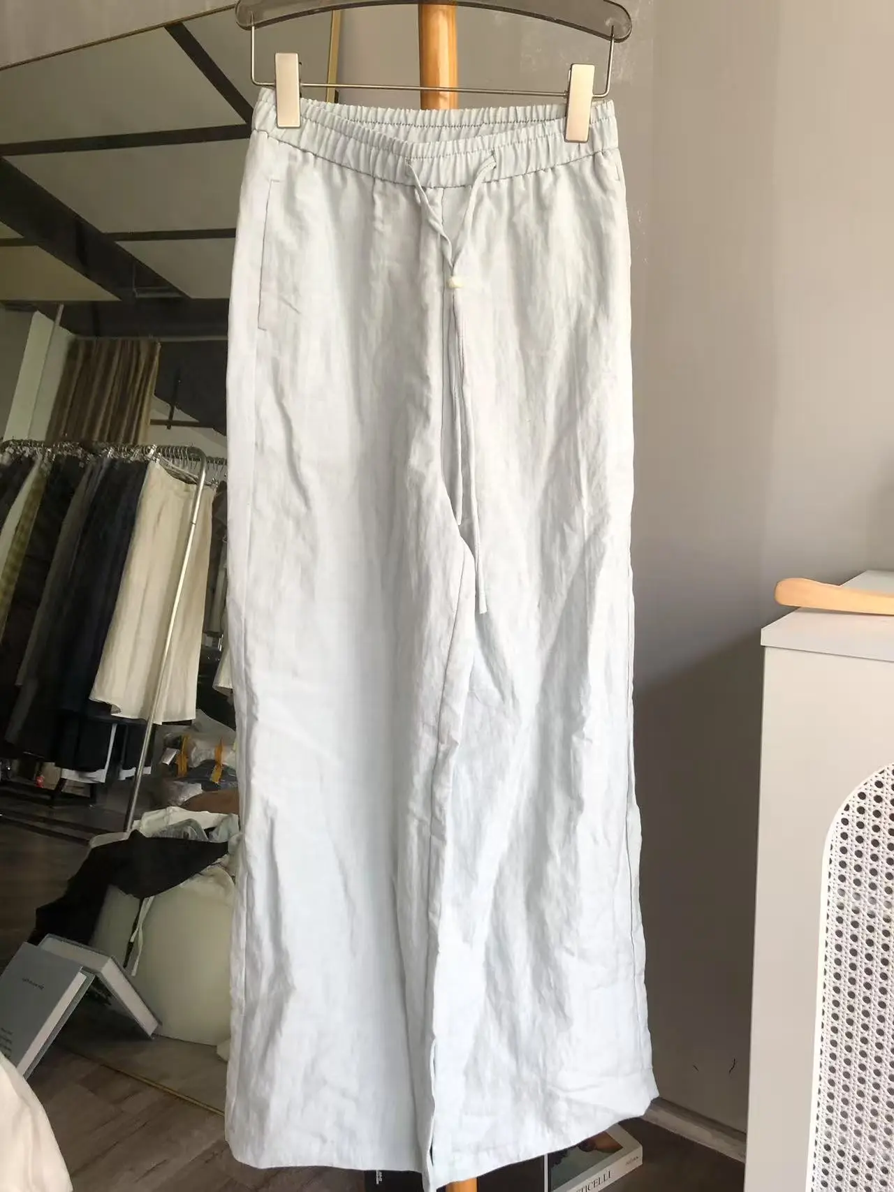 Women Black Cotton Shorts with White Trim — feature 23