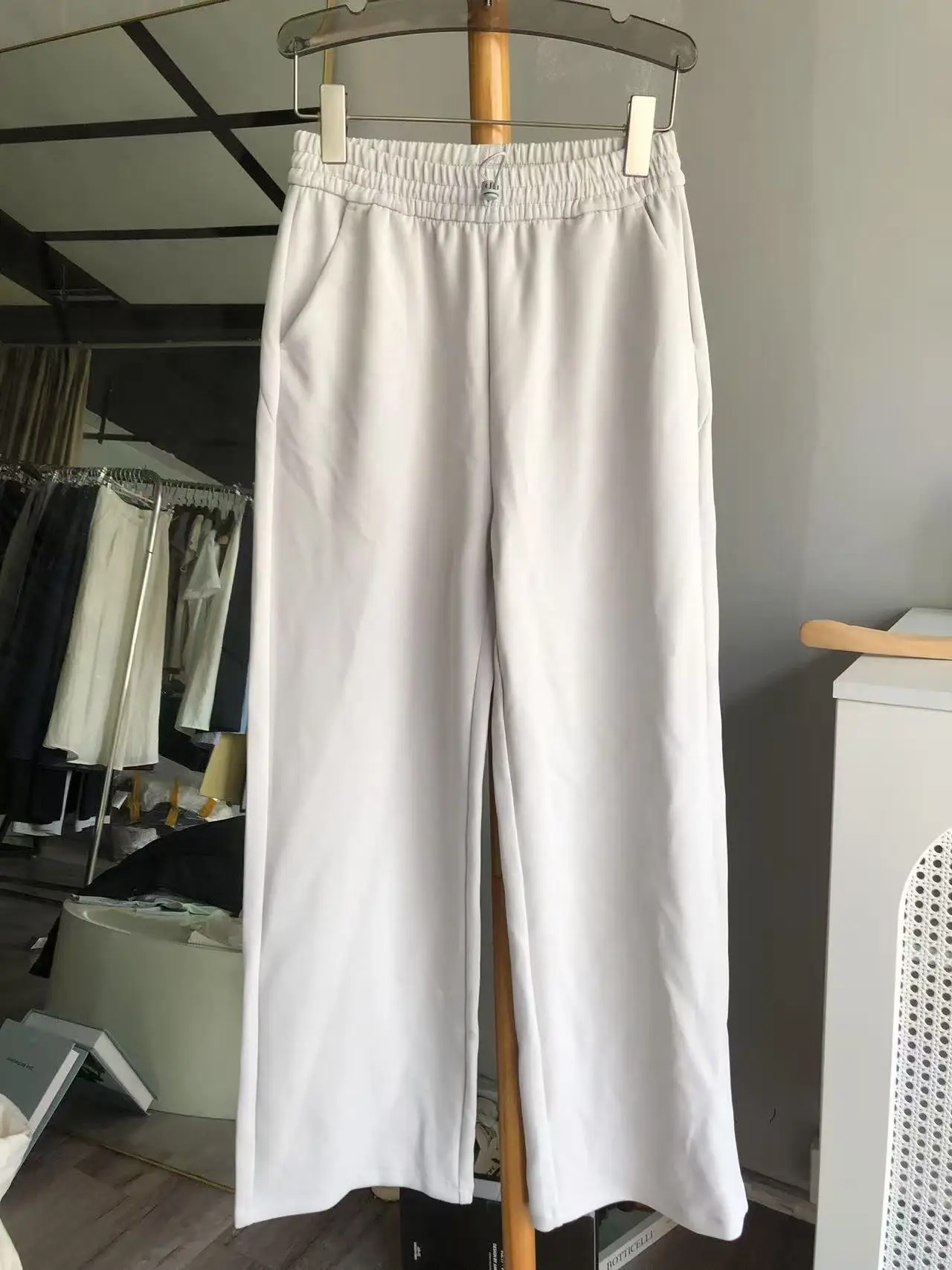 Women Black Cotton Shorts with White Trim — feature 29