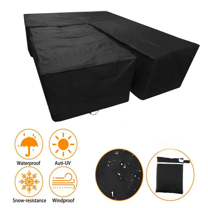 210D Waterproof BBQ Cover Round Outdoor Use — feature 6