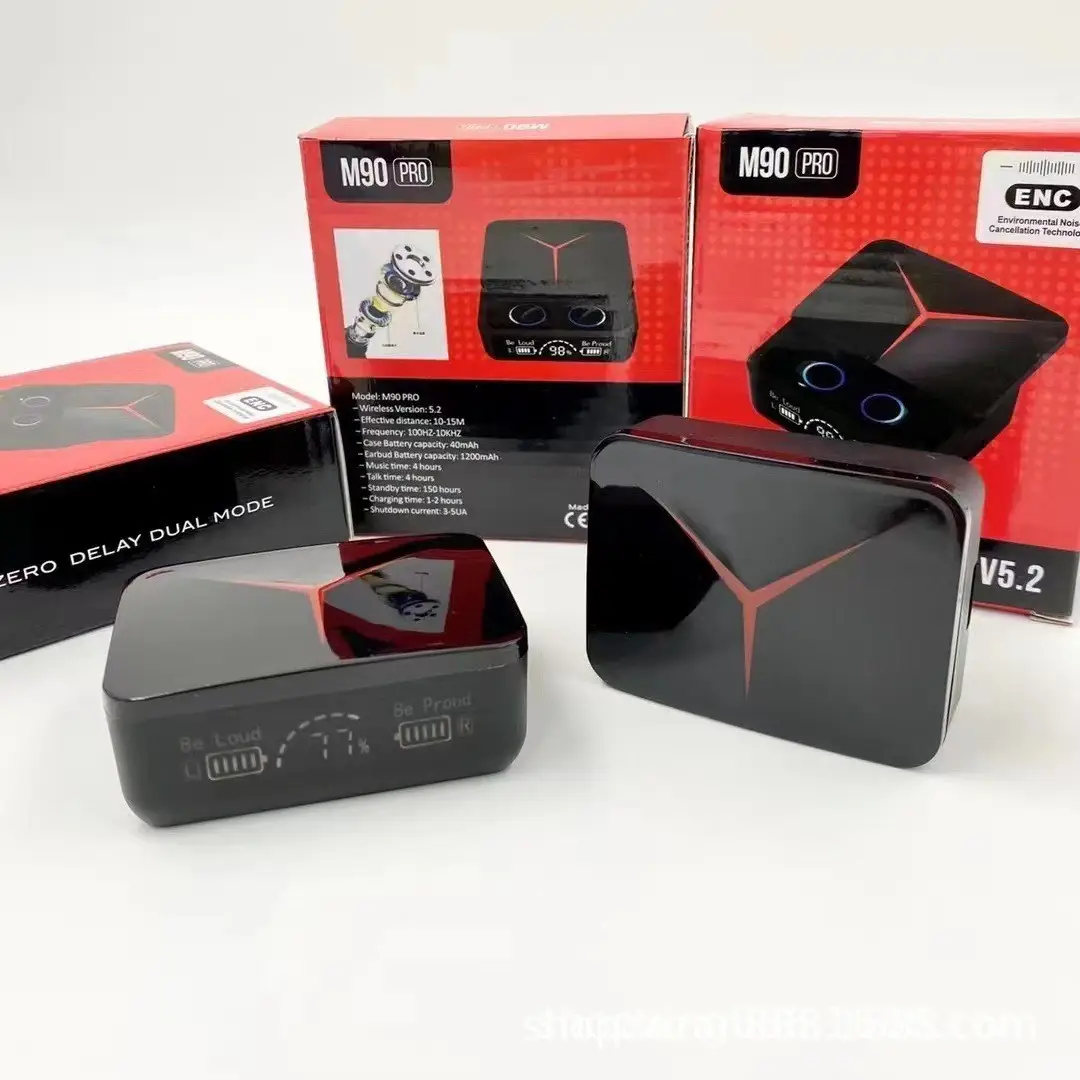 Wireless Bluetooth Headset with LED Display & Touch Motion Control - Image 2