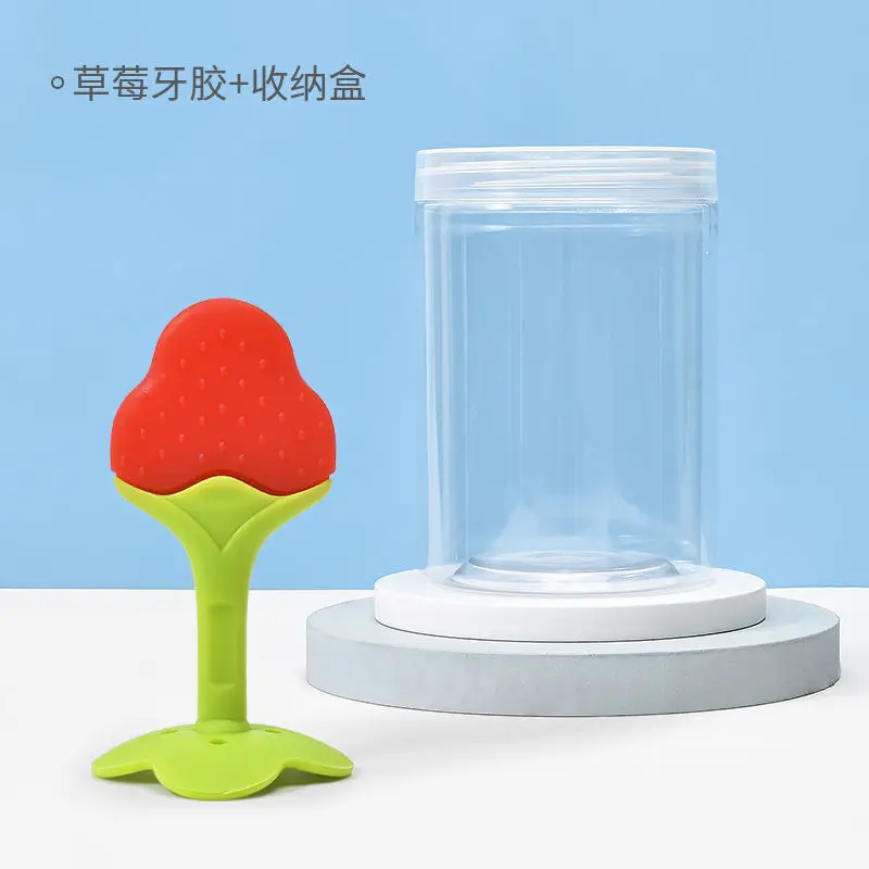 Baby Silicone Toothbrush Grounder Yellow White 3-12M - Image 12