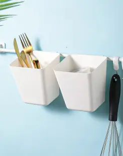 Japanese Style Plastic Refrigerator Storage Box Set with Lid — feature 5