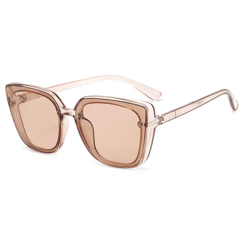 Pink 2025 Large Frame Sunglasses Women's Trendy Street Wear - Image 3