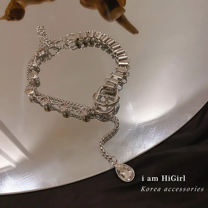 Diamond Box Chain Pendant Necklace for Women - Image 5