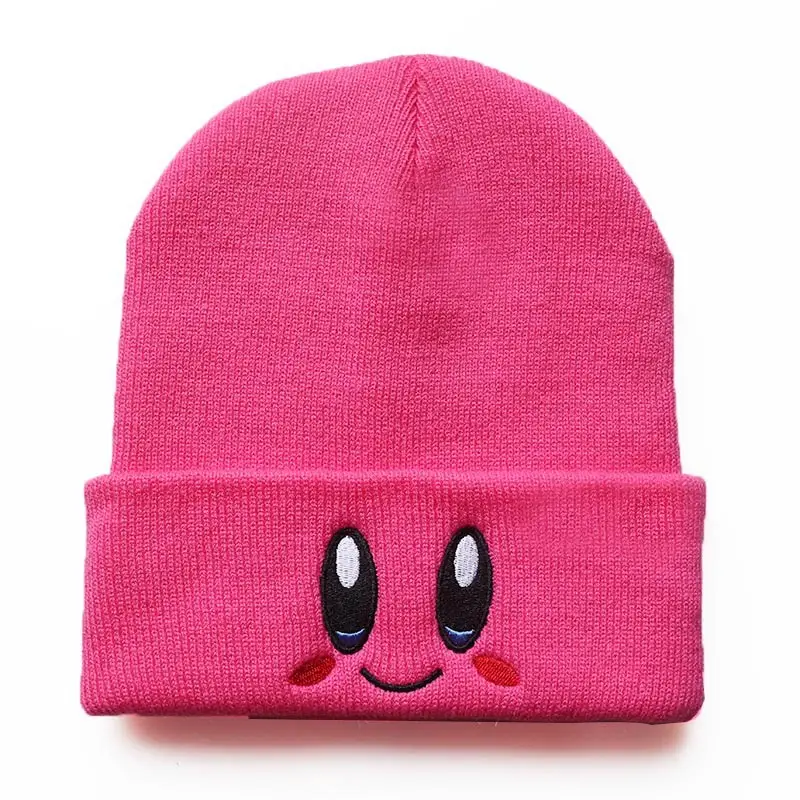 Cute Smiley Embroidered Wool Beanie for Men Women - Image 8