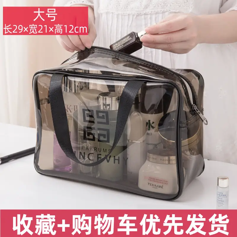 Transparent Travel Bag 2020 Waterproof Women's Large Storage - Image 6