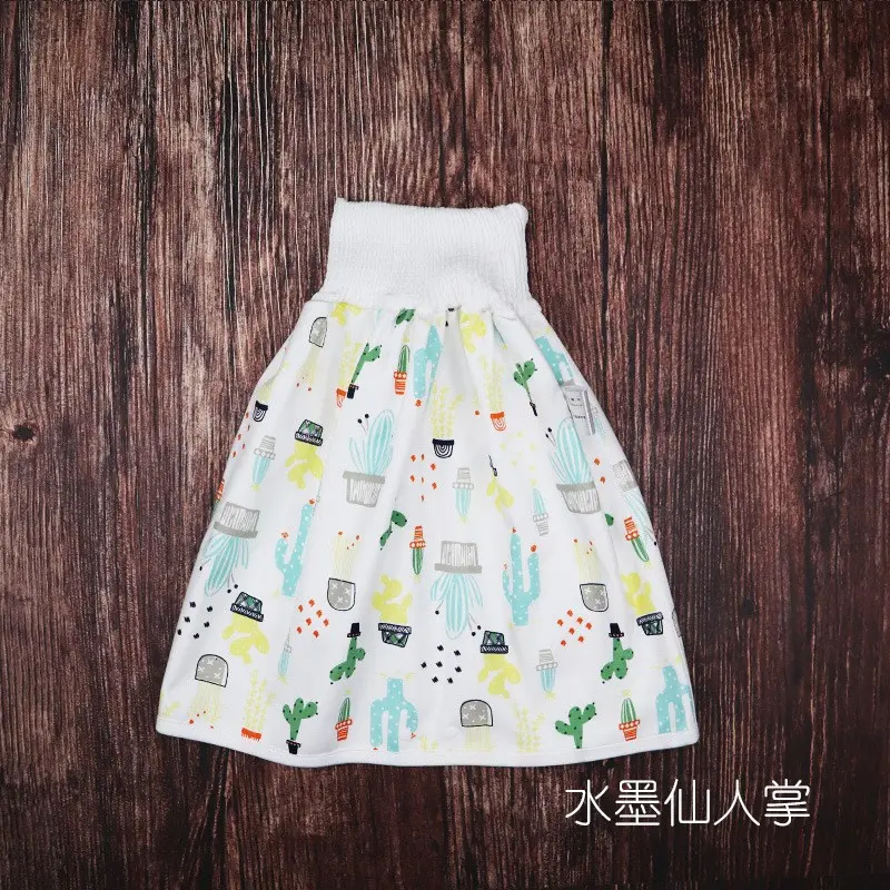 Japanese Style Diaper Skirt Bamboo Fiber Multi-Color Baby - Image 3
