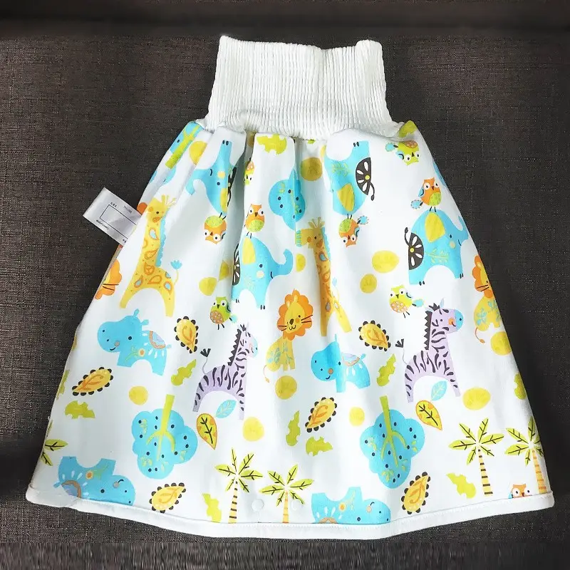 Japanese Style Diaper Skirt Bamboo Fiber Multi-Color Baby - Image 4