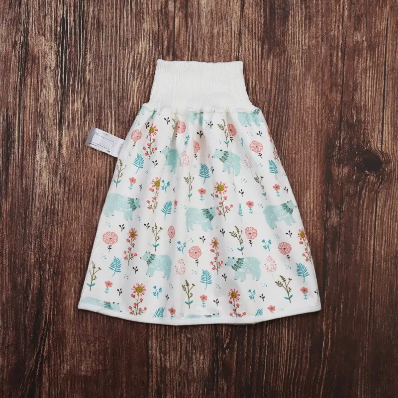 Japanese Style Diaper Skirt Bamboo Fiber Multi-Color Baby - Image 6