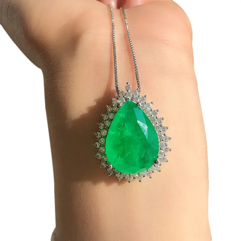 Turquoise Ocean Heart Necklace for Women - Image 7