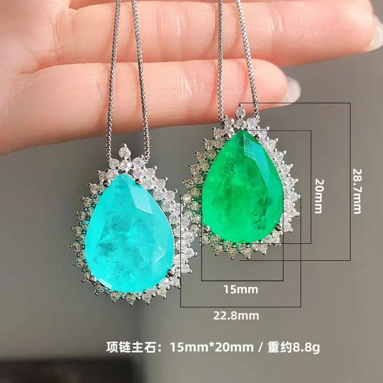 Turquoise Ocean Heart Necklace for Women — feature 1