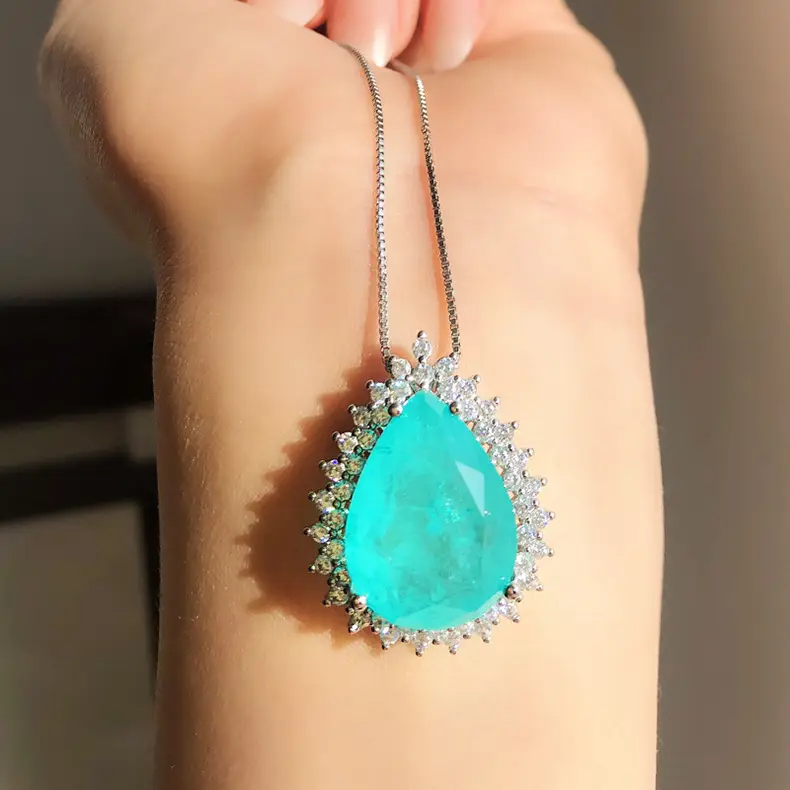Turquoise Ocean Heart Necklace for Women — feature 8